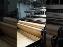 Noble Satin Glossy Polyester Kain Gaun Pans tiruan Sutra