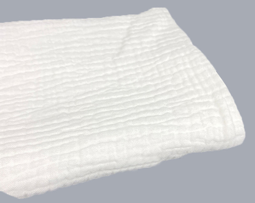 Kain Kasa Krep Katun Murni Lembut Lebar 57 Inch Ramah Kulit