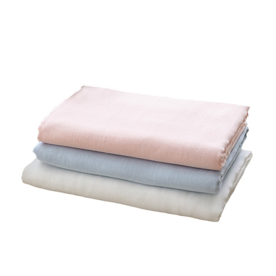 Double Soft Baby Swaddle Nursing Cover 40S Kain Tenun Katun Kedelai