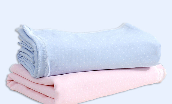 Double Soft Baby Swaddle Nursing Cover 40S Kain Tenun Katun Kedelai