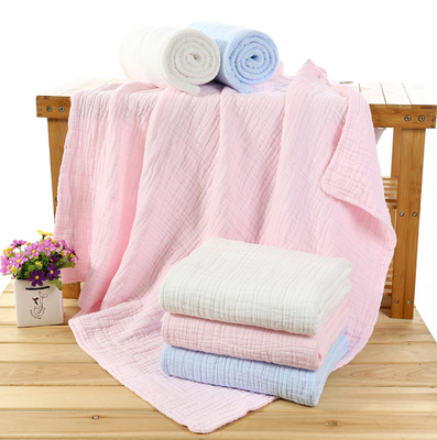 Penyerapan Air 100% Kain Kasa Bambu 168X86 Selimut Membedung Bayi Baru Lahir