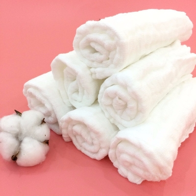 60% Bambu 40% Katun 4 Lapisan Kain Kasa Handuk Mandi Bayi Membedung