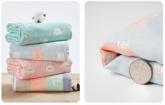 Bahan Katun Jacquard Crepe Combed Nyaman Penyerapan Air Kuat