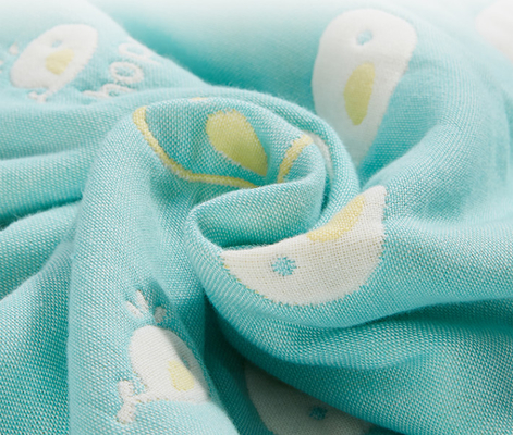 Bahan Katun Jacquard Crepe Combed Nyaman Penyerapan Air Kuat