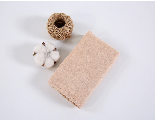 Kain Kasa Katun Tenun Anti Statis 175X135 Kain Kasa Tan Coklat