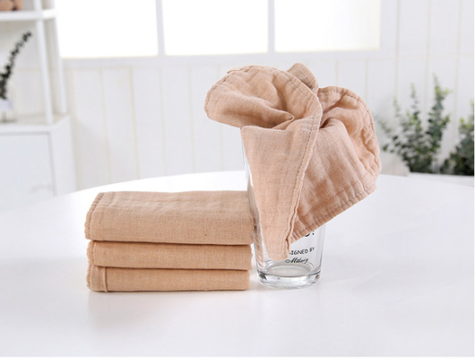 Kain Kasa Katun Tenun Anti Statis 175X135 Kain Kasa Tan Coklat
