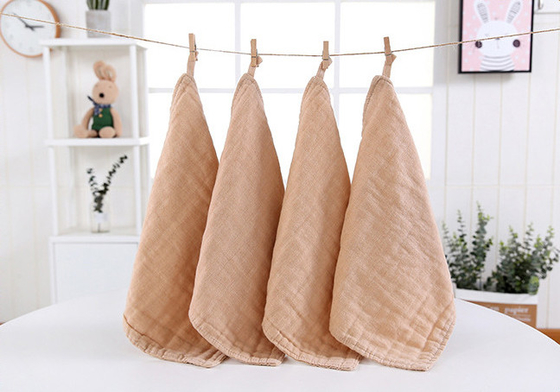 Kain Kasa Katun Tenun Anti Statis 175X135 Kain Kasa Tan Coklat