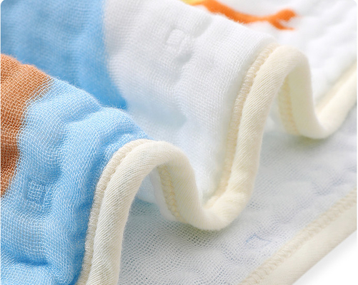 Six Layers 40S Woven Cotton Gauze Fabric Kasa Saputangan Untuk Bayi