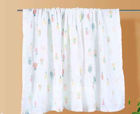 Kain Kasa Ganda Dicetak Polos Oleh Meteran Membedung Selimut 120X120 Tidak Mengiritasi