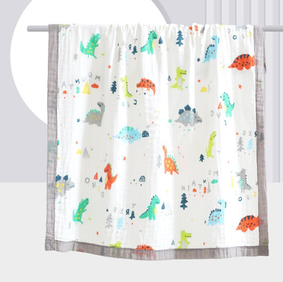 Selimut Kasa Kain Kasa Berkerut Multilayer Untuk Dewasa 53 Inch