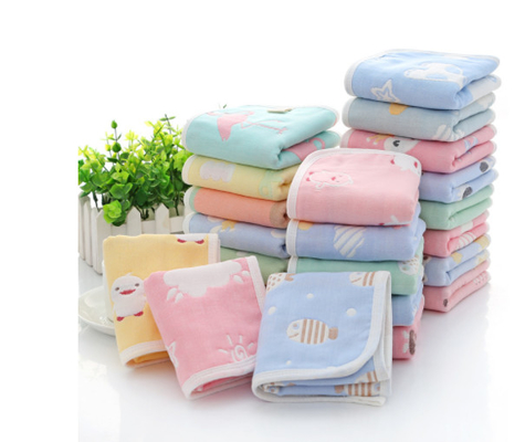 Bayi Selimut Penutup Kain Katun Jacquard 170gsm Tanpa Agen Neon