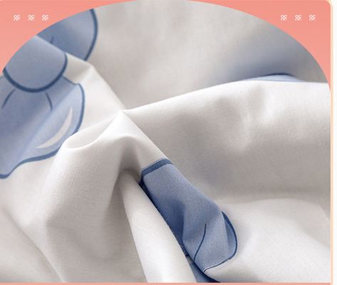 Antibakteri 40S Cotton Woven Kain Serat Kedelai 160gsm Tetap Kering