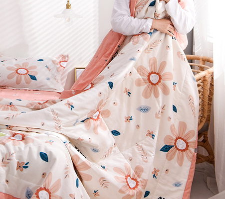 Antibakteri 40S Cotton Woven Kain Serat Kedelai 160gsm Tetap Kering