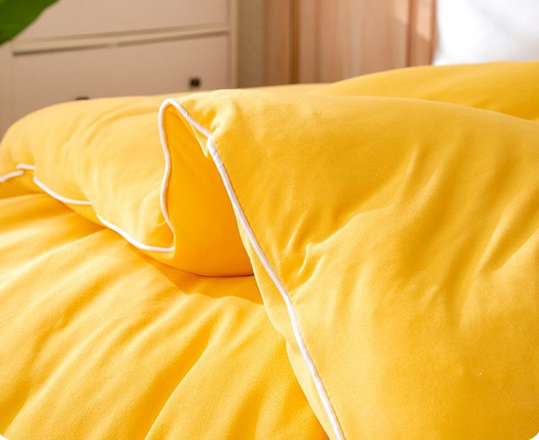 Sutra Seperti Kain Serat Kedelai Bacterioatatic Kelas Tinggi Untuk Bantal Tempat Tidur