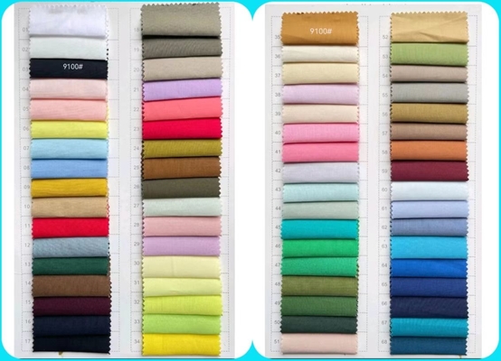 Kain Katun 100 Persen Untuk Jaket Baju Tenun 40S Benang 130GSM Kelas A