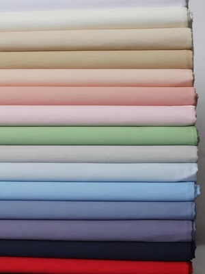 40SX40S 140X100 Gaun Katun Kain 135-142GSM Woven Man Kemeja Wanita Rok Kain