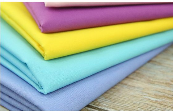 TC6535 Kain Seragam 130X 72 155GSM 32SX32S TC Polyester Cotton Woven Jacket Shirt Fabric