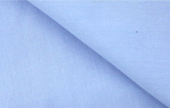 TC6535 Kain Seragam 130X 72 155GSM 32SX32S TC Polyester Cotton Woven Jacket Shirt Fabric