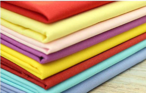TC6535 Kain Seragam 130X 72 155GSM 32SX32S TC Polyester Cotton Woven Jacket Shirt Fabric