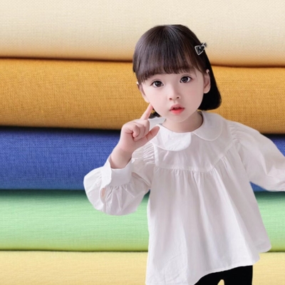 TC6535 Dress Fabric 96X 72 108GSM 45SX45S TC Cotton Dan Polyester Woven Skirt Shirt Fabric