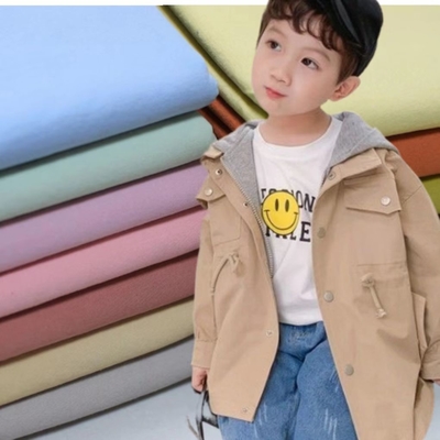32SX21S 133X78 180GSM Kain Katun Jaket Mantel Kain Bush Tebal
