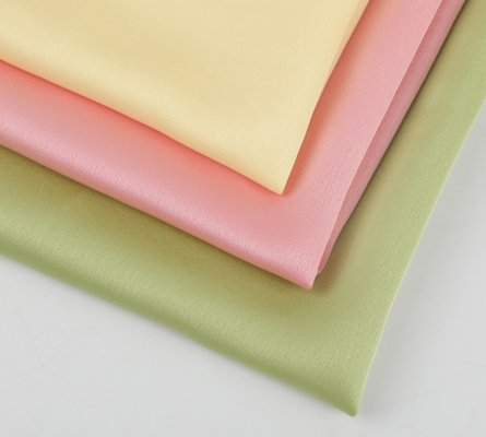 Noble Satin Glossy Polyester Kain Gaun Pans tiruan Sutra