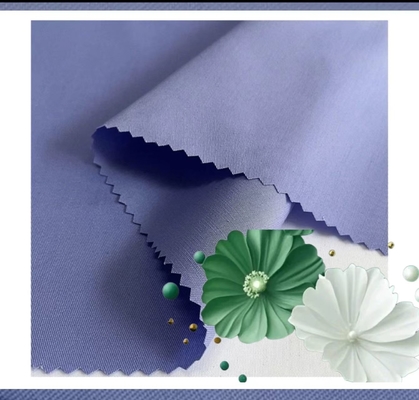 60% Katun 40% Polyester Twill Kain CVC ` Celana pakaian sehari-hari 125gm Pakaian Kantor