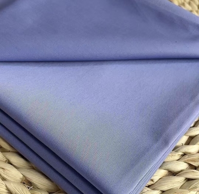Kain Kemeja CVC 60% Katun 40% Poliester Kain Seragam Kerja Kain`Bahan Pakaian Korporat Kain Pelindung