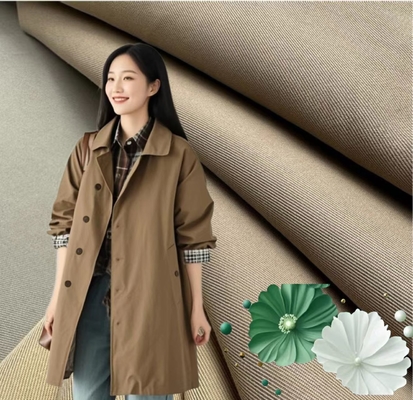 35% Katun / 65% Poliester 240 G/M2 Pakaian Kerja Jaket Seragam Pakaian Kain