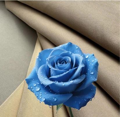 TC 65% Katun 35% Polyester Twill Fabric 210gsm Jaket Dan Pakaian Luar Pantalon Dan Celana Kain