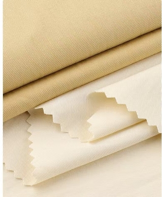 TC 65% Katun 35% Polyester Twill Fabric 210gsm Jaket Dan Pakaian Luar Pantalon Dan Celana Kain