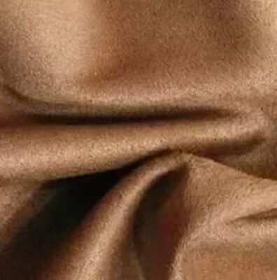 Serat suede kulit tiruan 90%Polyester 10%Spandex350gsm Kain mantel