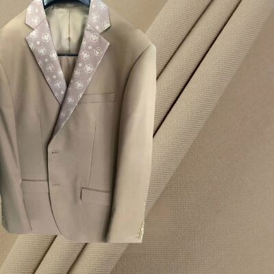 Man Suit Fabric Blaze Fabric Polyester Rayon Spandex 210gsm Tailoring Fabric