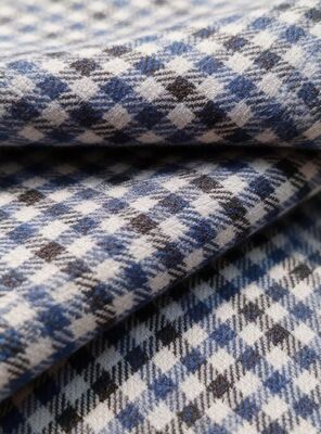 27%Rayon 70%Polyester 3%Spandex 260gm Cek Rintisan-tahan Dan tahan lama Tekstur halus Kain