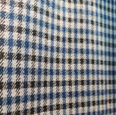 27%Rayon 70%Polyester 3%Spandex 260gm Cek Rintisan-tahan Dan tahan lama Tekstur halus Kain