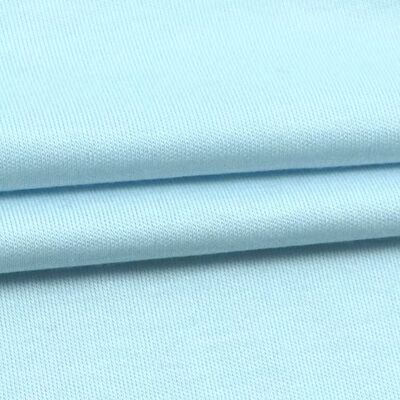 55%%Kotton40%Modal5%Spandex Double Side 230gsm Kain rajutan Campuran ini menggabungkan pernafasan alami dan ramah kulit