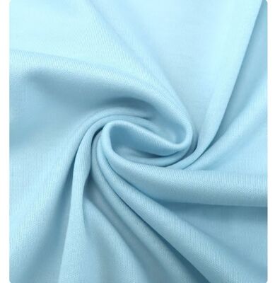 55%%Kotton40%Modal5%Spandex Double Side 230gsm Kain rajutan Campuran ini menggabungkan pernafasan alami dan ramah kulit