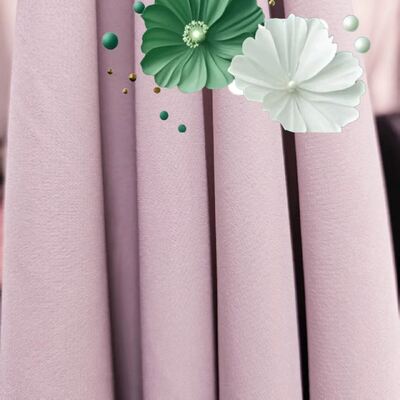 Kain poliester untuk baju, celana & rok