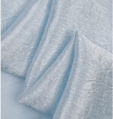 110GSM Satin Crinkle Fabric - Polyester Ringan Seperti Sutra dengan Tekstur Kringle untuk Gaun Elegan