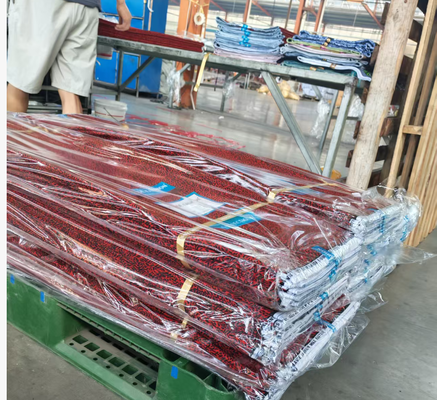 Kain Cetak Lilin Afrika 100% Katun Premium dengan Warna Cerah dan Lebar 115cm