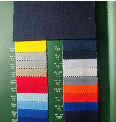 230gsm CVC Ripstop Workwear Fabric with 60%Cotton 40%Polyester Blend and Ripstop Check Construction for Enhanced Durability