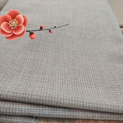 Kain Jas Yarn-Dyed Kotak-kotak 195gsm dengan 68% Poliester 30% Rayon 2% Spandex untuk Seragam