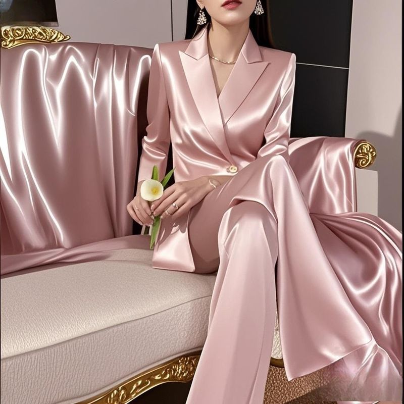 94% Polyester Stretch Fabric 6% Spandex untuk Blouse Tops Elegant Blouse, Camisoles, Lingerie-Inspired Tops Tunika Stretch Aids