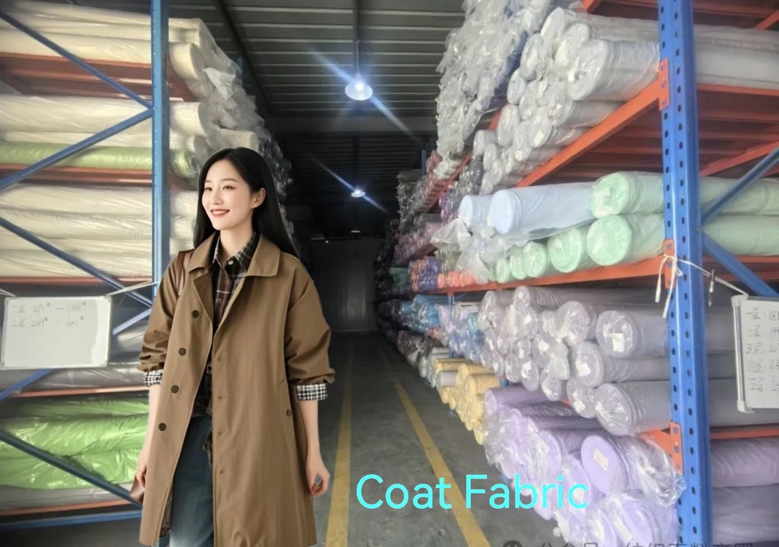 CVC 55% Katun 45% Polyester 180gsm Seragam Kantor Kain Pakaian Perusahaan Bahan