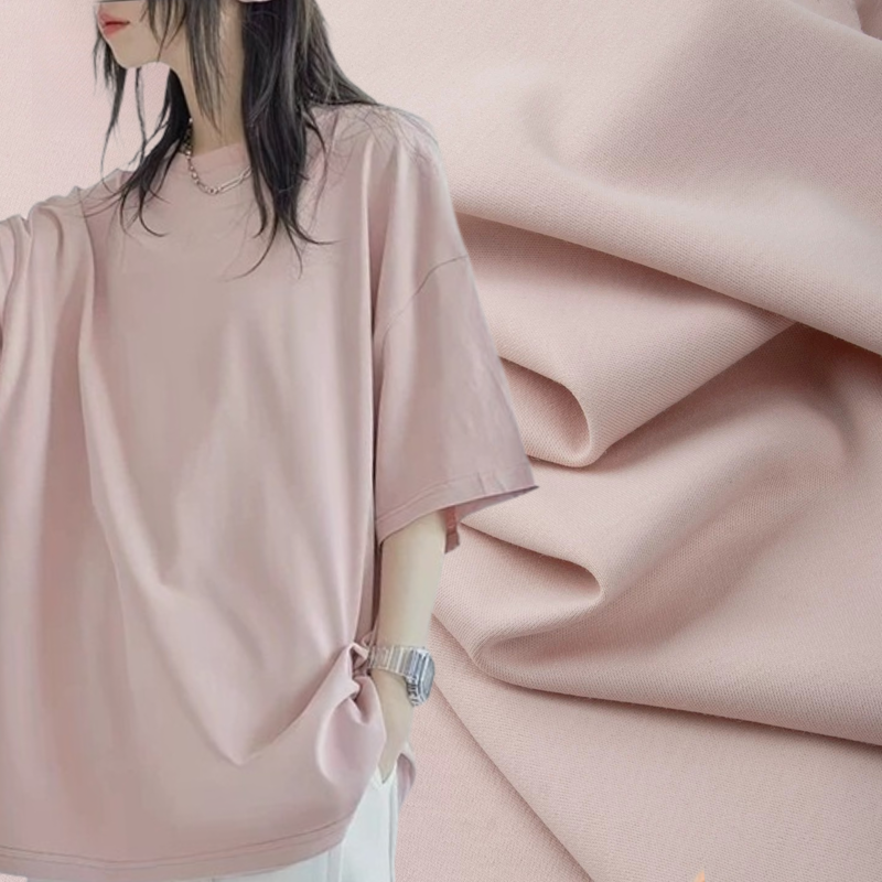 Kain Rajut Tencel™ Premium 290 GSM dengan Ketahanan Kerut dan Pemulihan Elastis yang Sangat Baik untuk Pakaian Olahraga